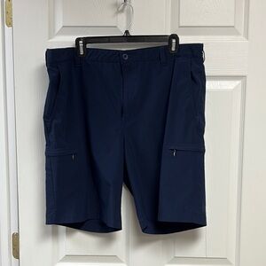 Izod Blue Cargo Shorts with Sturdy Fabric